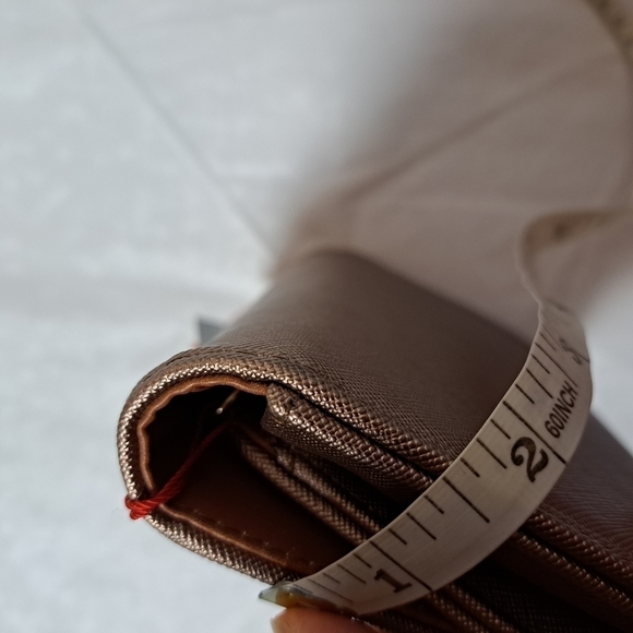 𝅺PIERRE Cardin Bronze Clutch Wallet - Picture 10 of 10